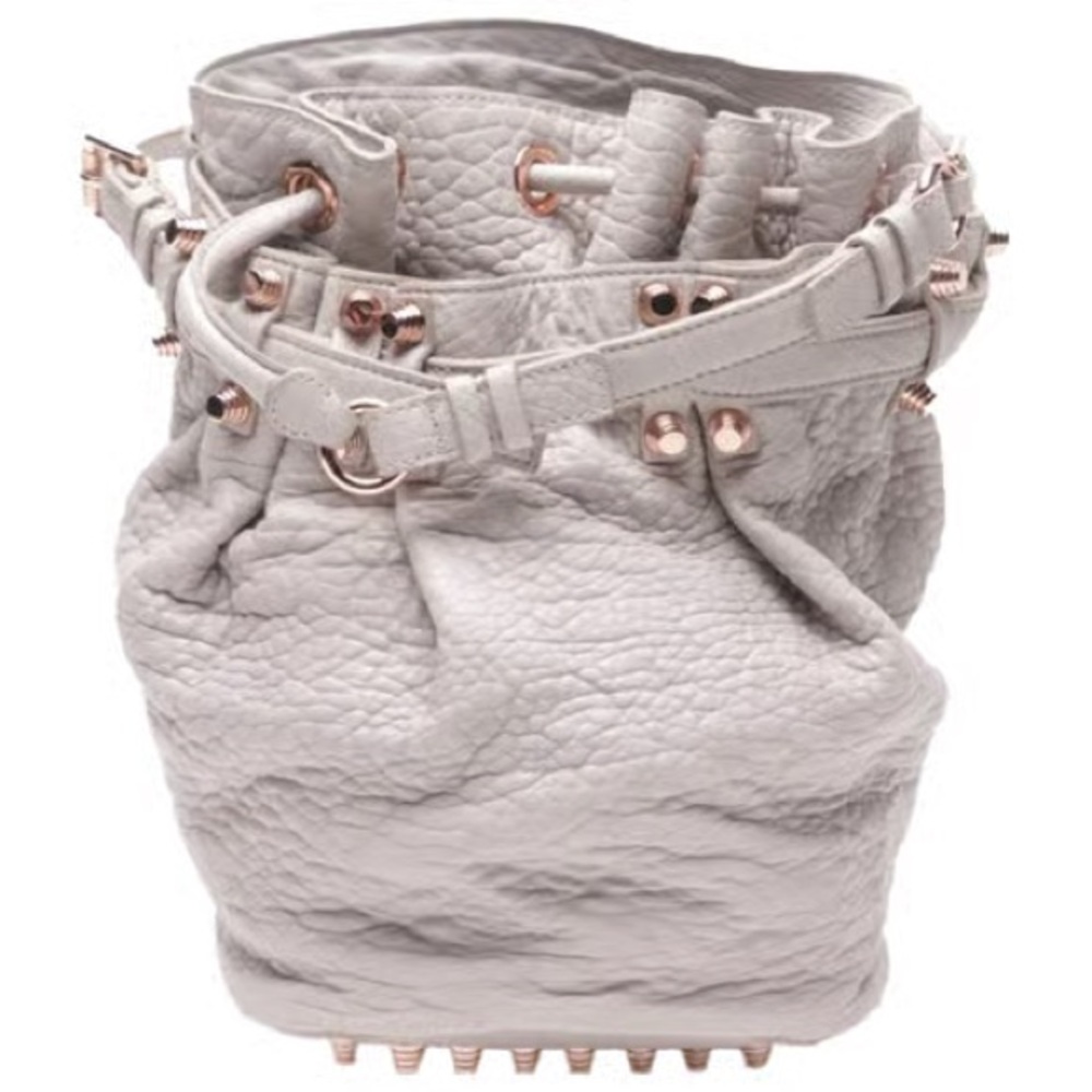 Alexander Wang Textured Cream Hobo Bag